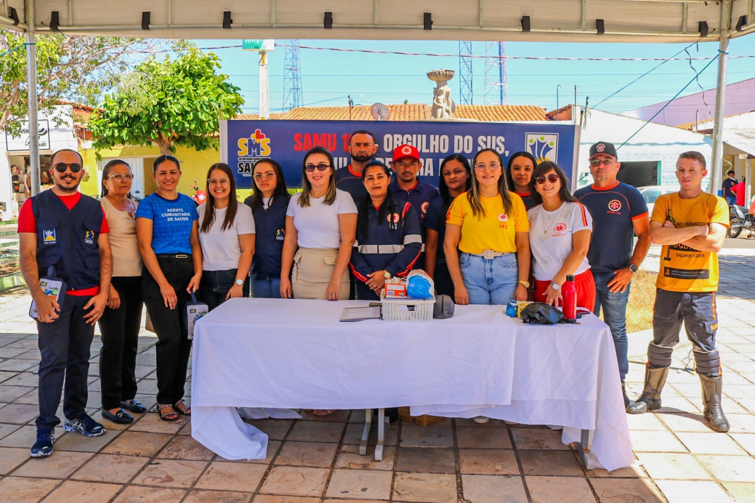 Base do SAMU completa 1 ano de atuação e celebra marco histórico para a saúde de Vera Mendes